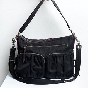 MZ Wallace Paige Black Crossbody Handbag
